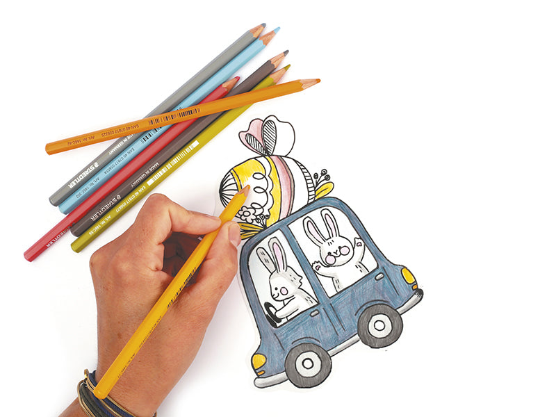 achat Kit plastique dingue 8 décorations de pâques pour enfants