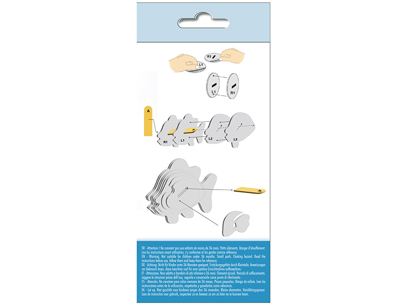 Achat Maquette en bois 3D poisson - Graine créative