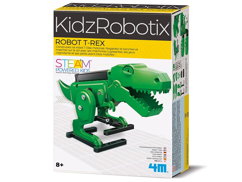 Achat Robot T-Rex KidzRobotix : coffret de construction robotique éducatif