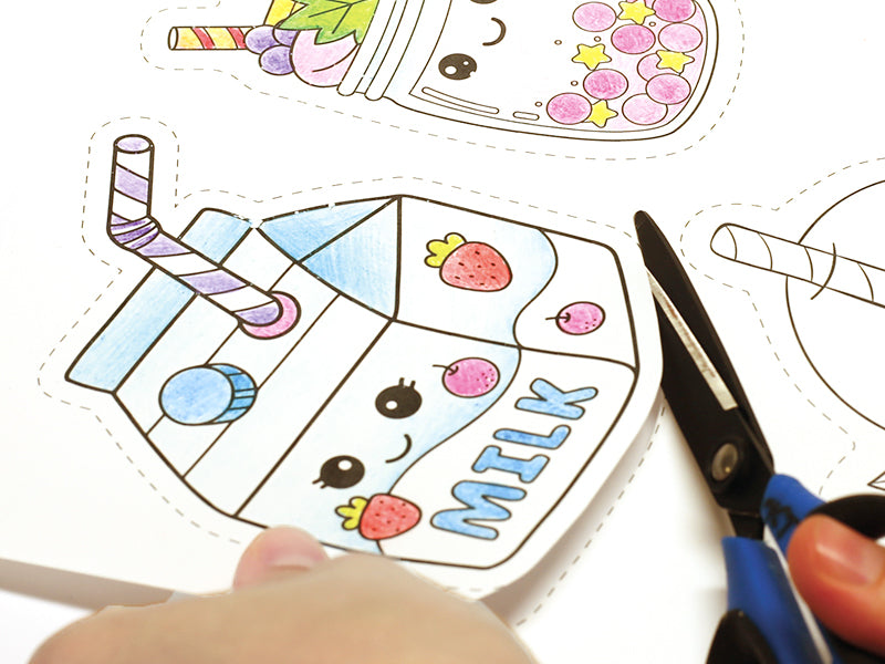 achat Kit plastique fou aimants kawaii à colorier pour enfants