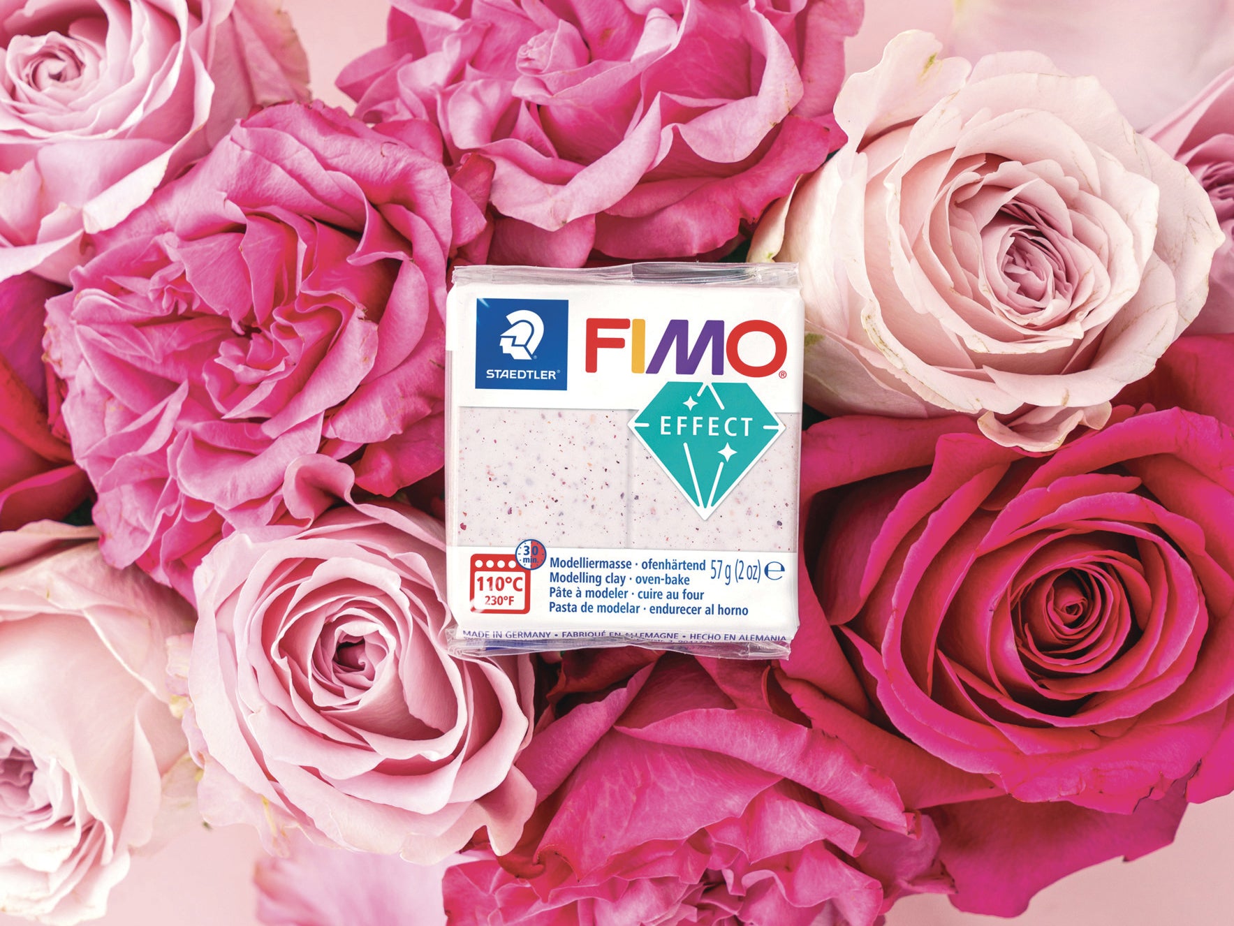 achat Pâte Fimo Effect Botanique Rose