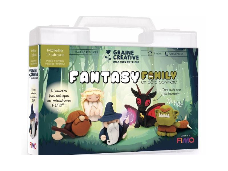 Achat Mallette Fimo - Fantasy family
