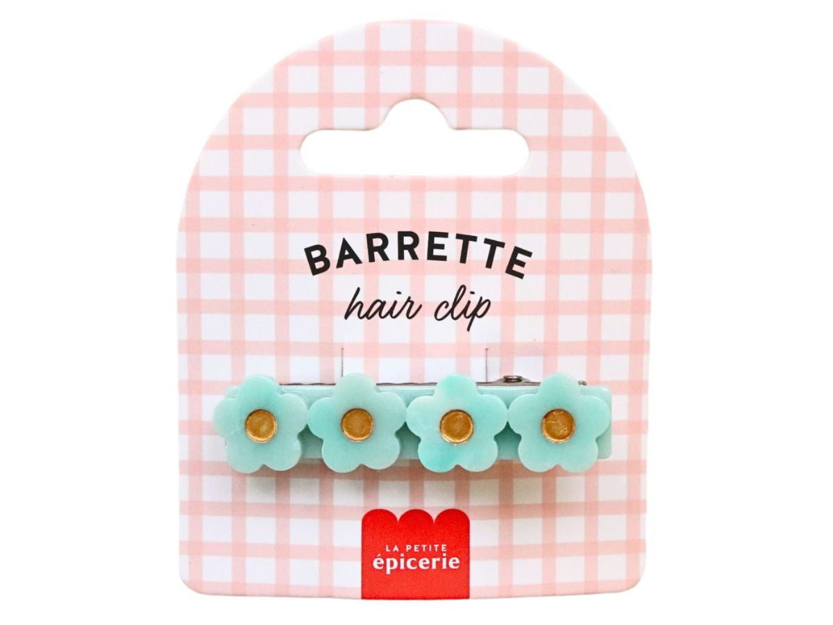 Achat Barrette cheveux - Fleur Mint