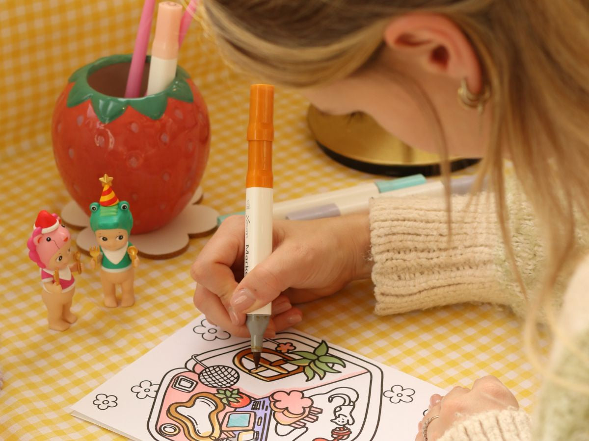 achat Kit DIY Home Déco - Mon carnet de coloriage détente