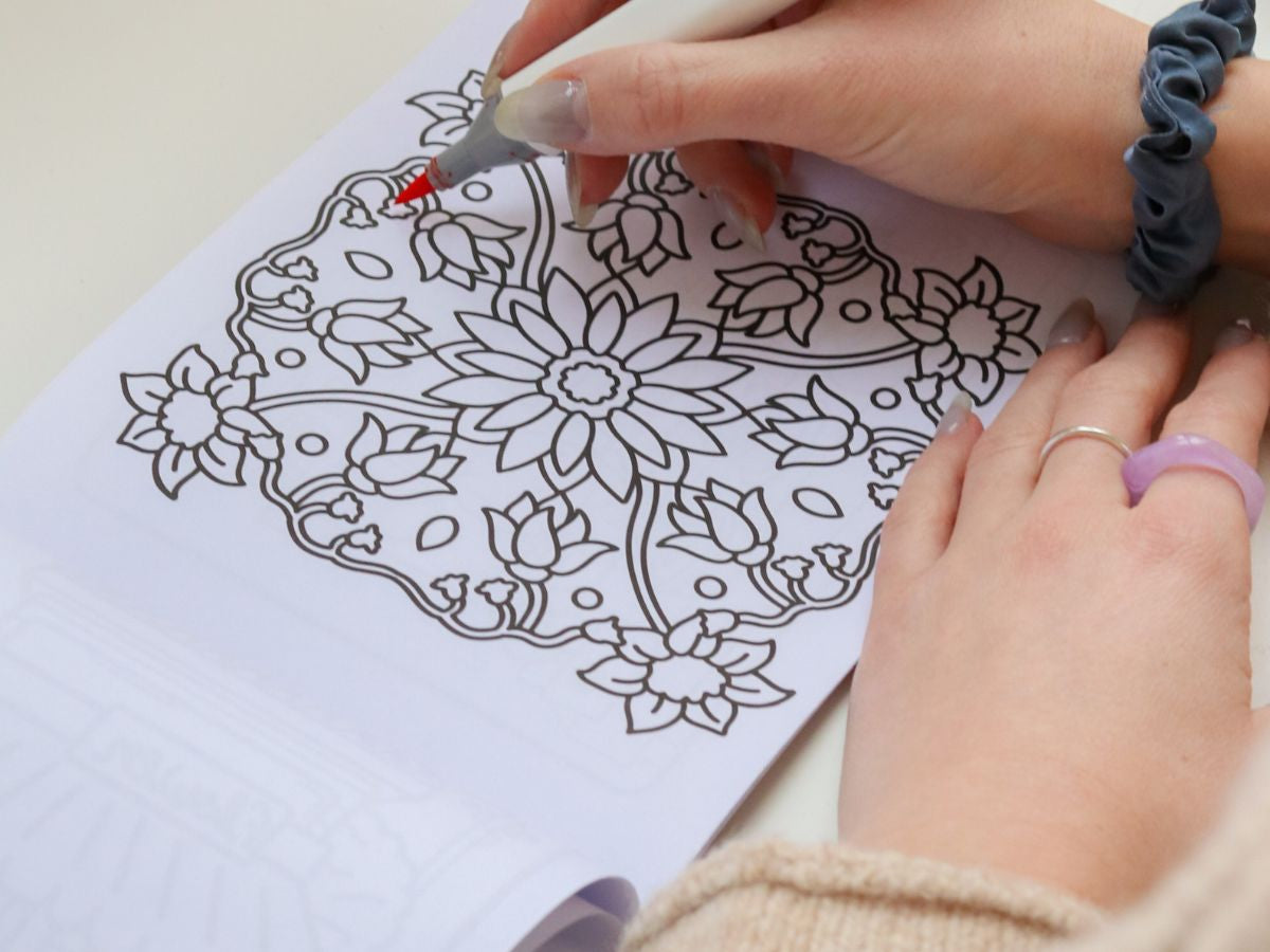 achat Kit DIY Home Déco - Mon carnet de coloriage détente