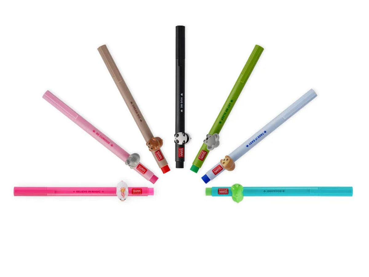 achat Stylo à Encre Gel Chat Lovely Friends - Legami
