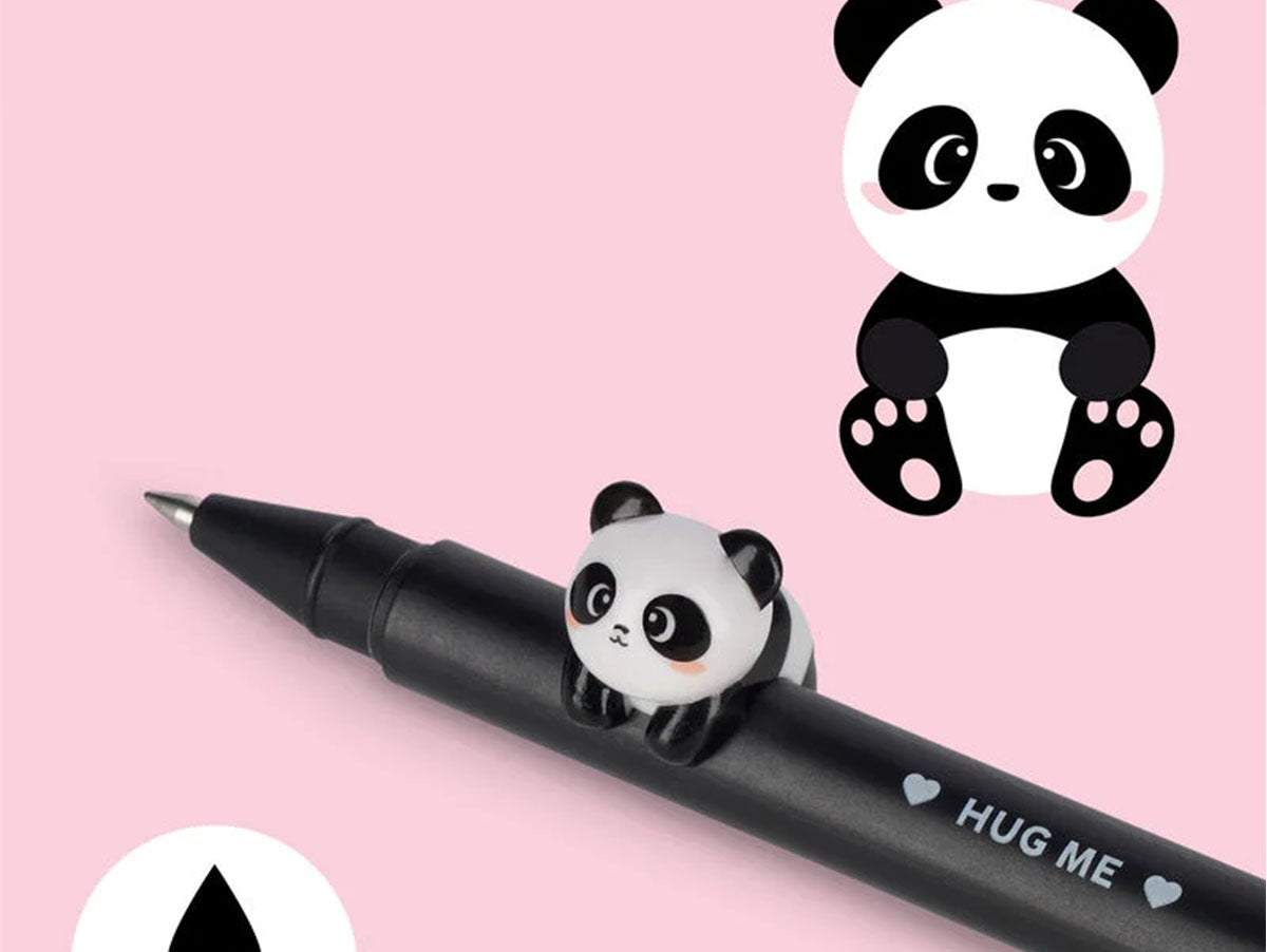 achat Stylo à Encre Gel Panda Lovely Friends - Legami