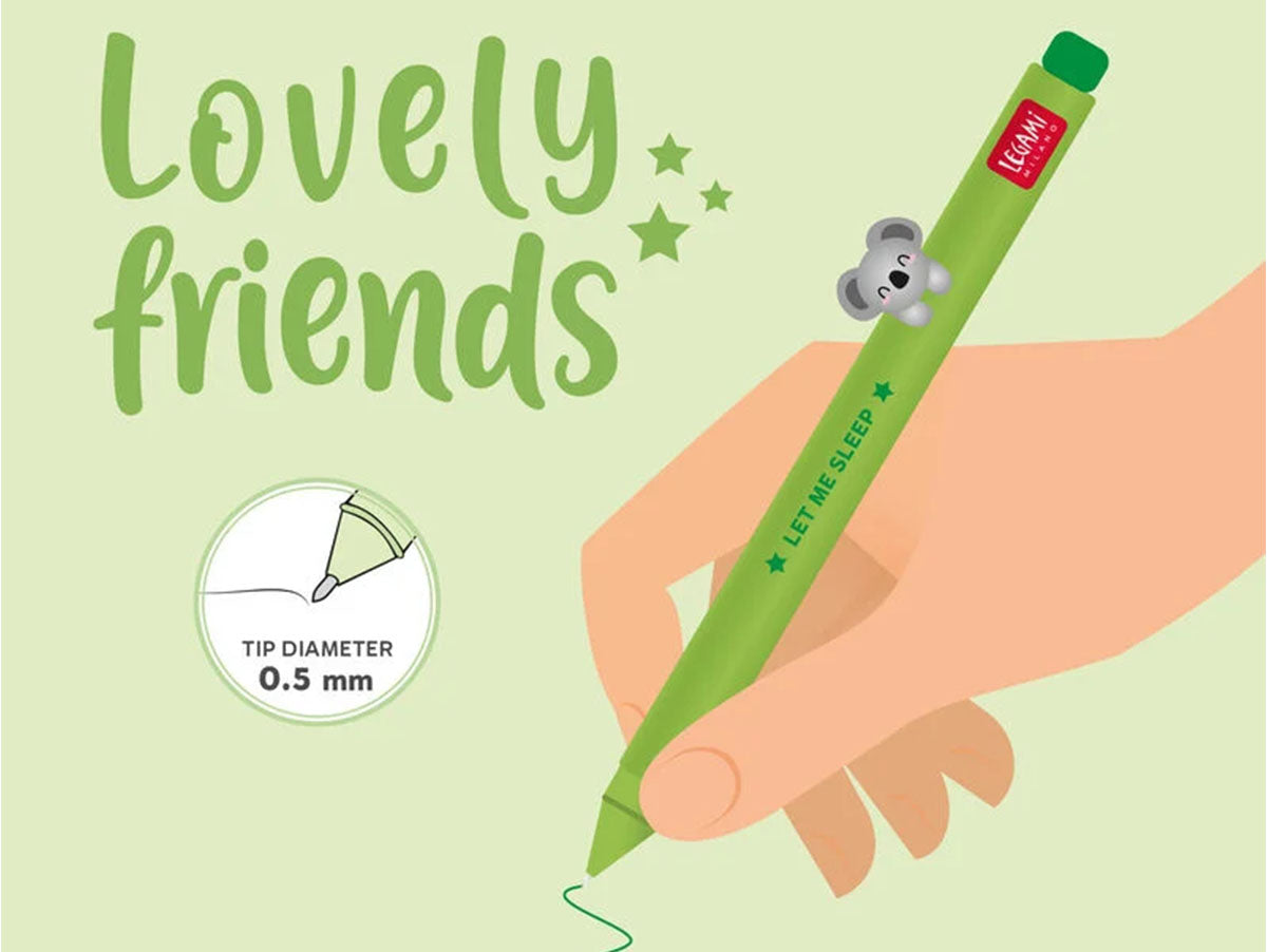 achat Stylo à Encre Gel Koala Lovely Friends - Legami