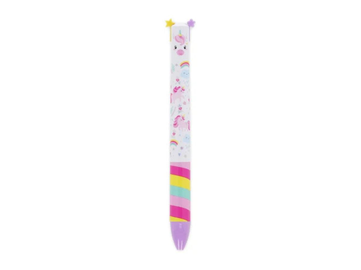 Achat Stylo bicolore Click & Clack Licorne - Legami