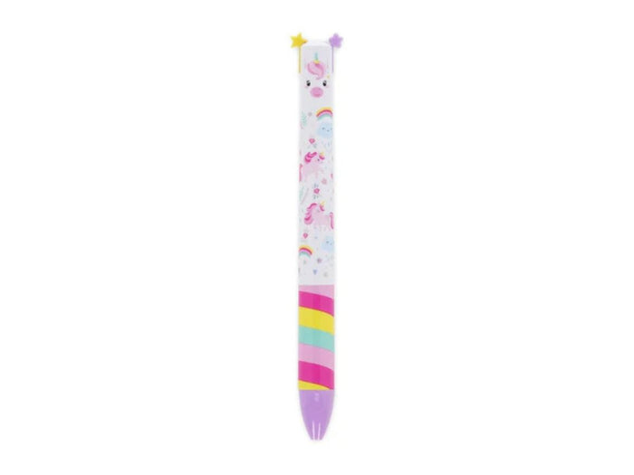 Achat Stylo bicolore Click & Clack Licorne - Legami