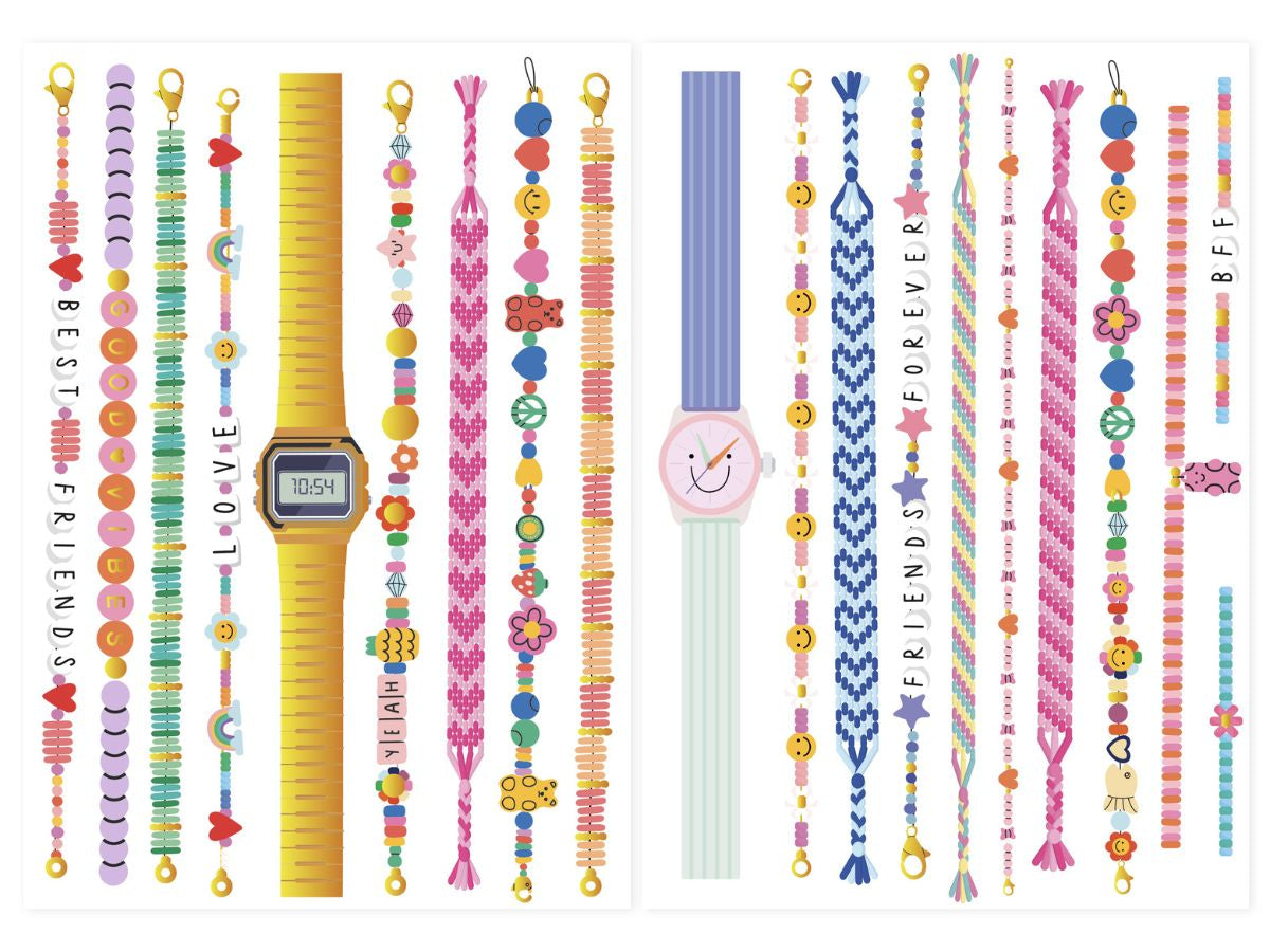 Achat Pochette de 20 Tattoos - Bracelets