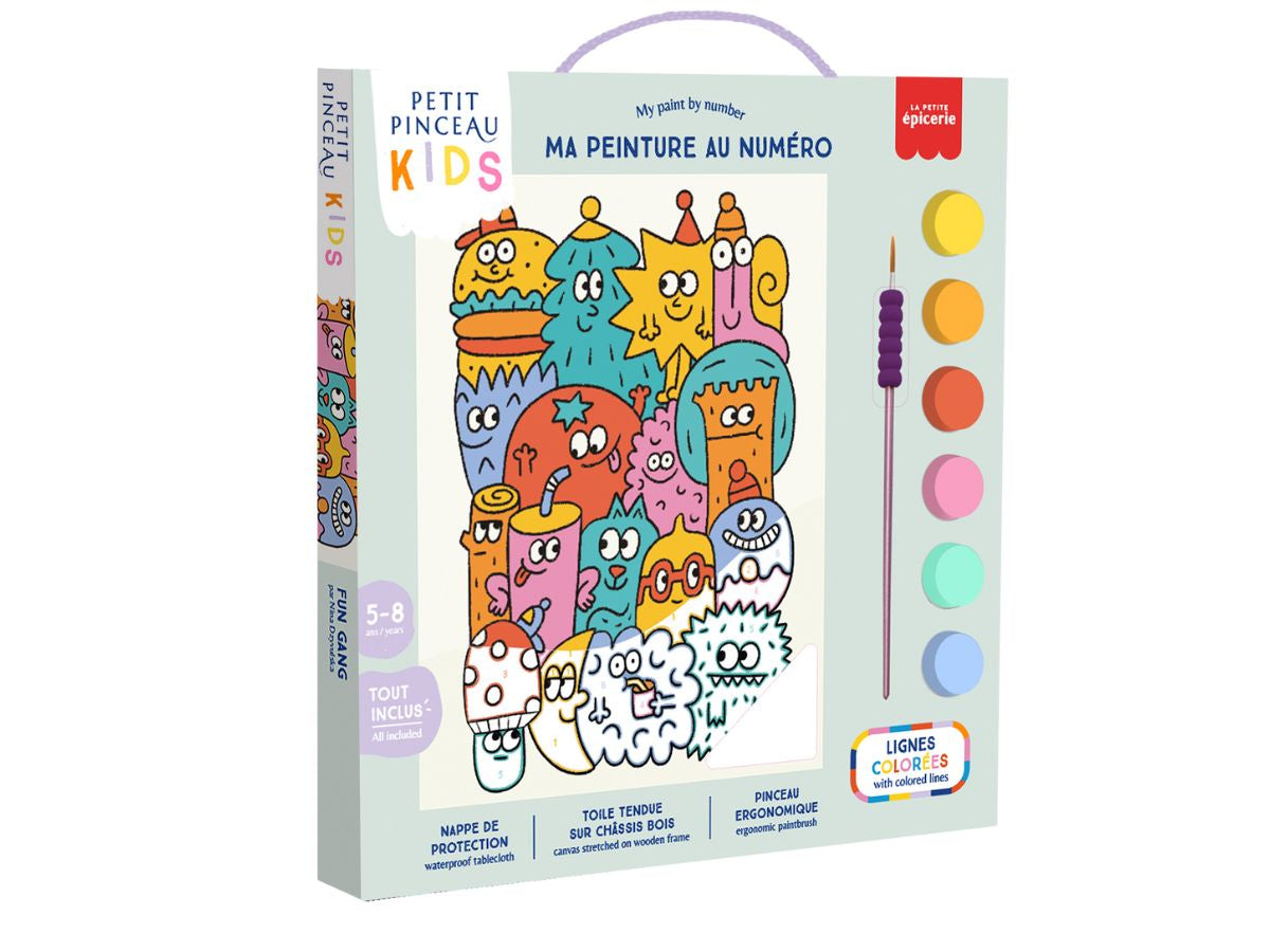 Achat Petit Pinceau Kids - Fun Gang