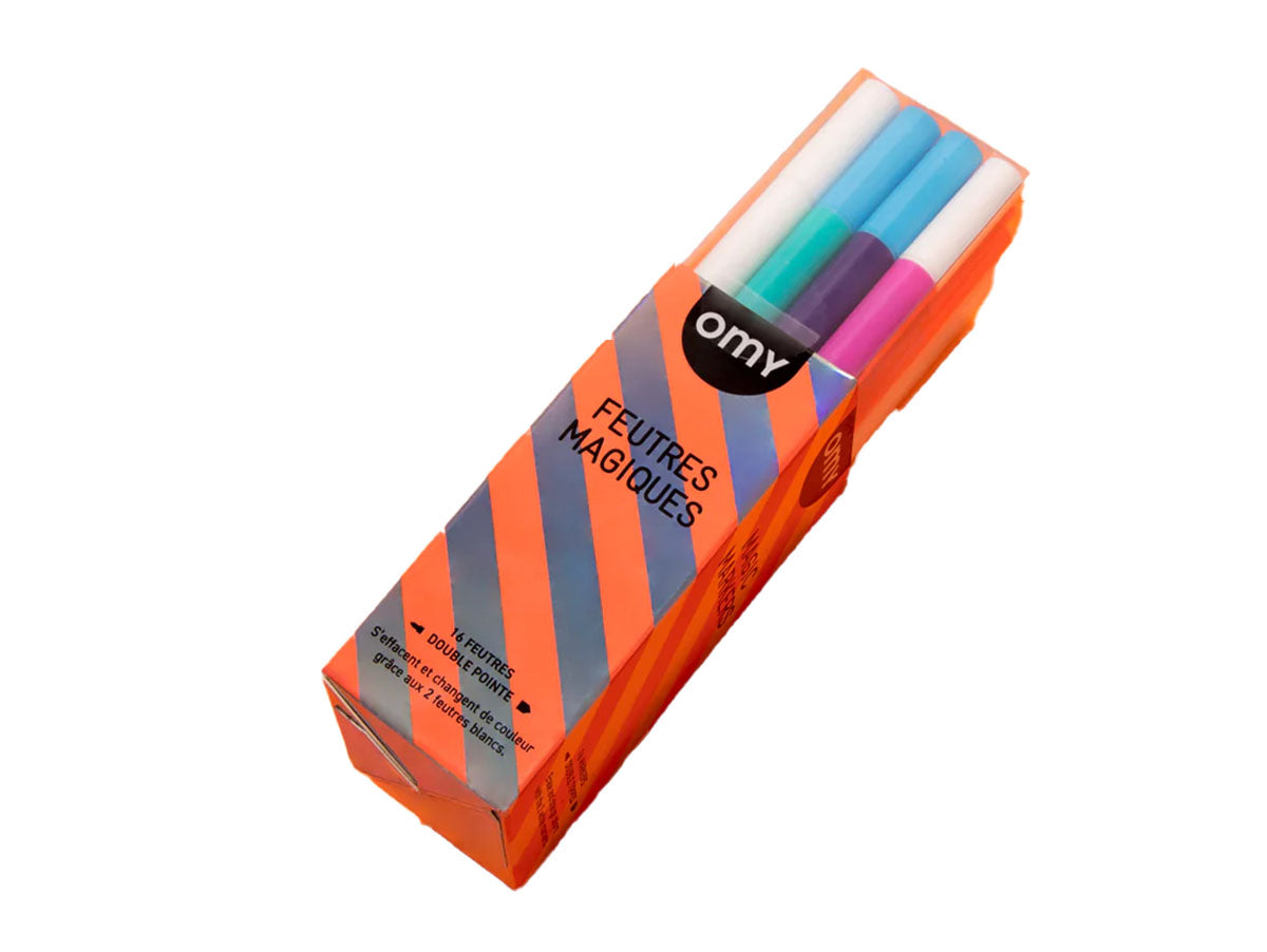 Achat 16 feutres magiques pour coloriage - OMY