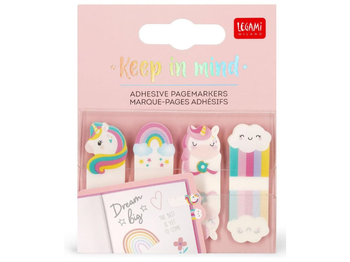 achat Marque-pages adhésifs Licornes - Legami