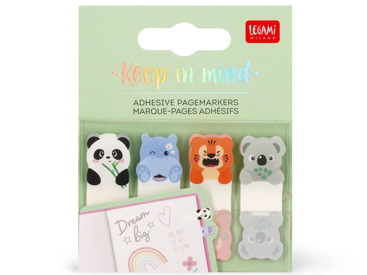 Achat Marque-pages adhésifs Animaux - Legami