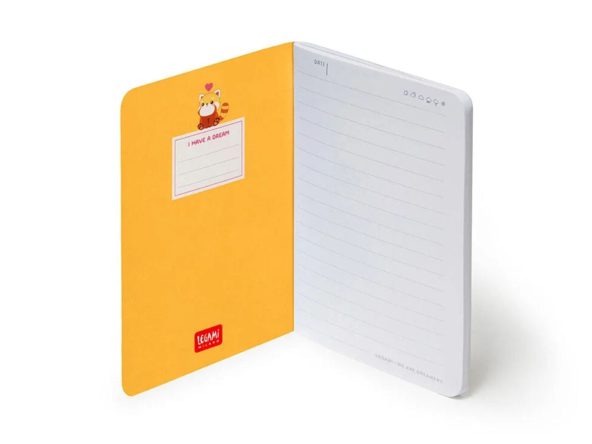 achat Notebook Panda A6 - Legami
