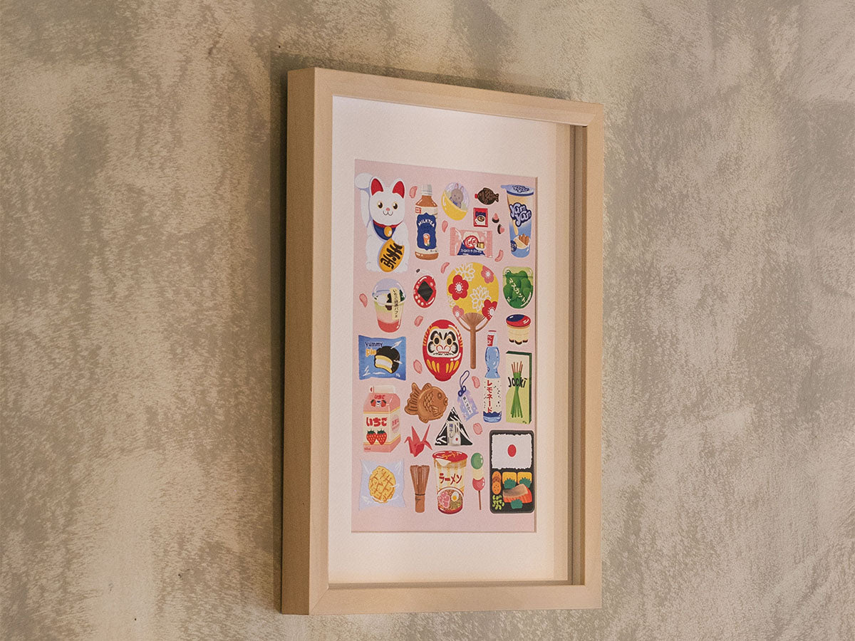 achat Coffret peinture au numéro - Petit Pinceau - Week-end à Tokyo par Yuzu and Mikan