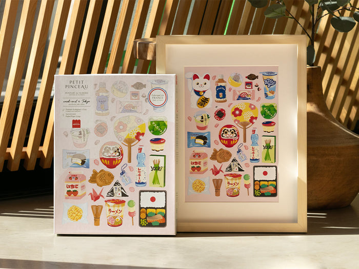 Achat Coffret peinture au numéro - Petit Pinceau - Week-end à Tokyo par Yuzu and Mikan