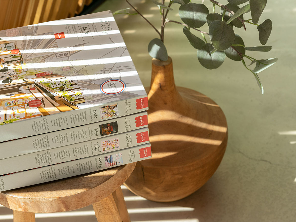 achat Coffret peinture au numéro - Petit Pinceau Kyoto par La Petite Epicerie
