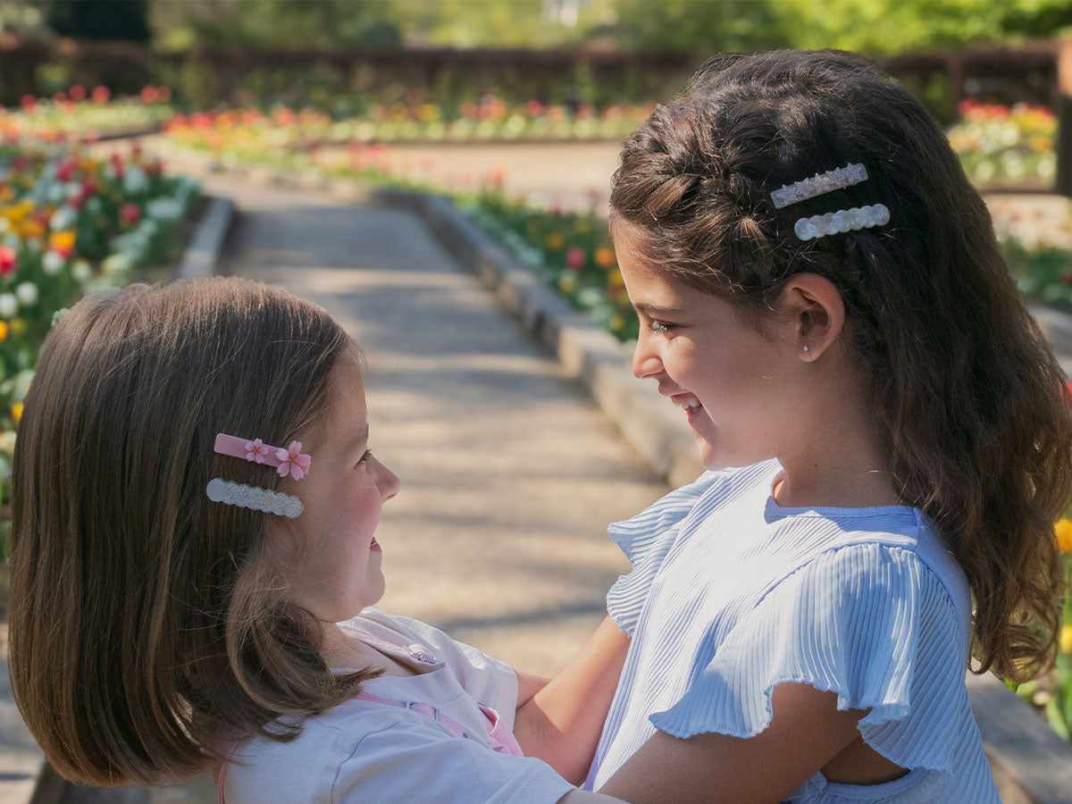 achat Barrette cheveux - Coeur Fuchsia