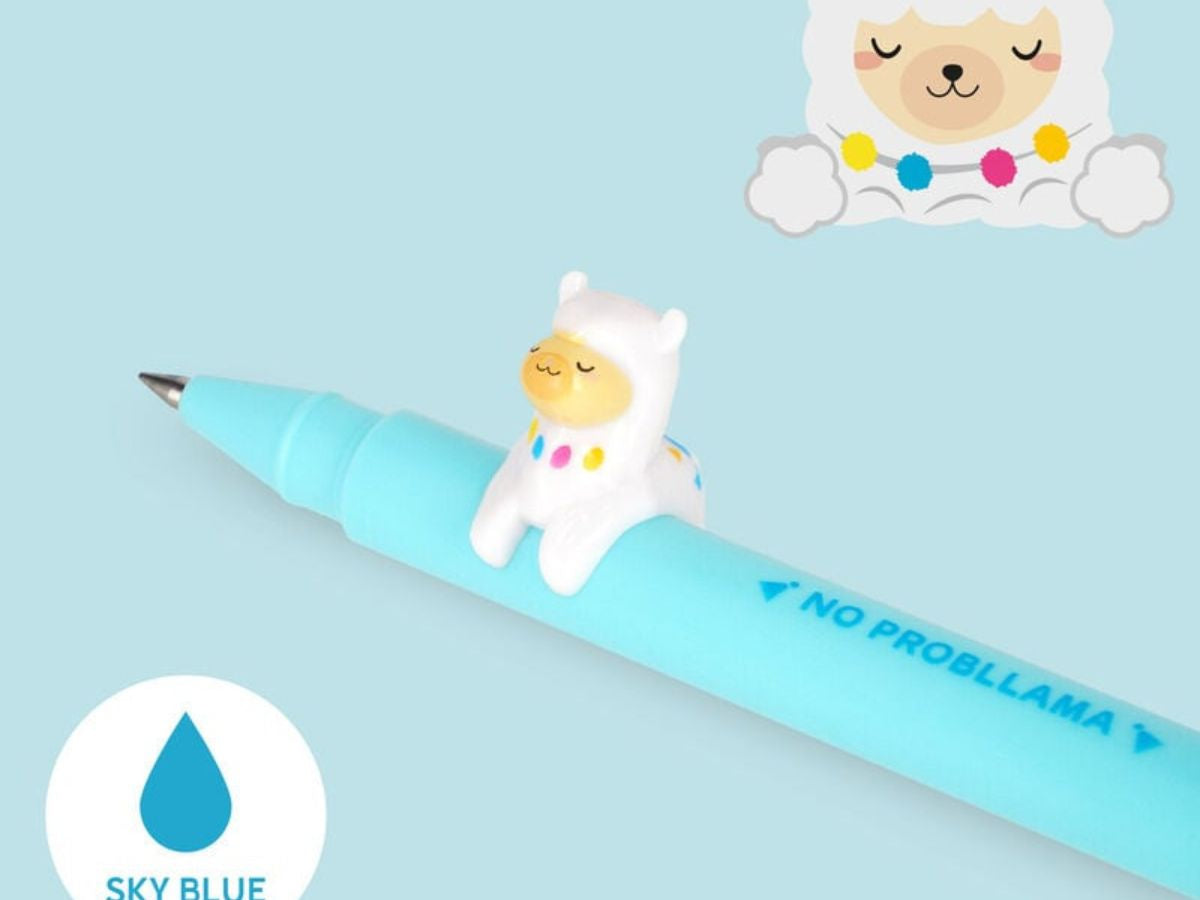 Achat Stylo à Encre Gel Lovely Lama Friends - Legami