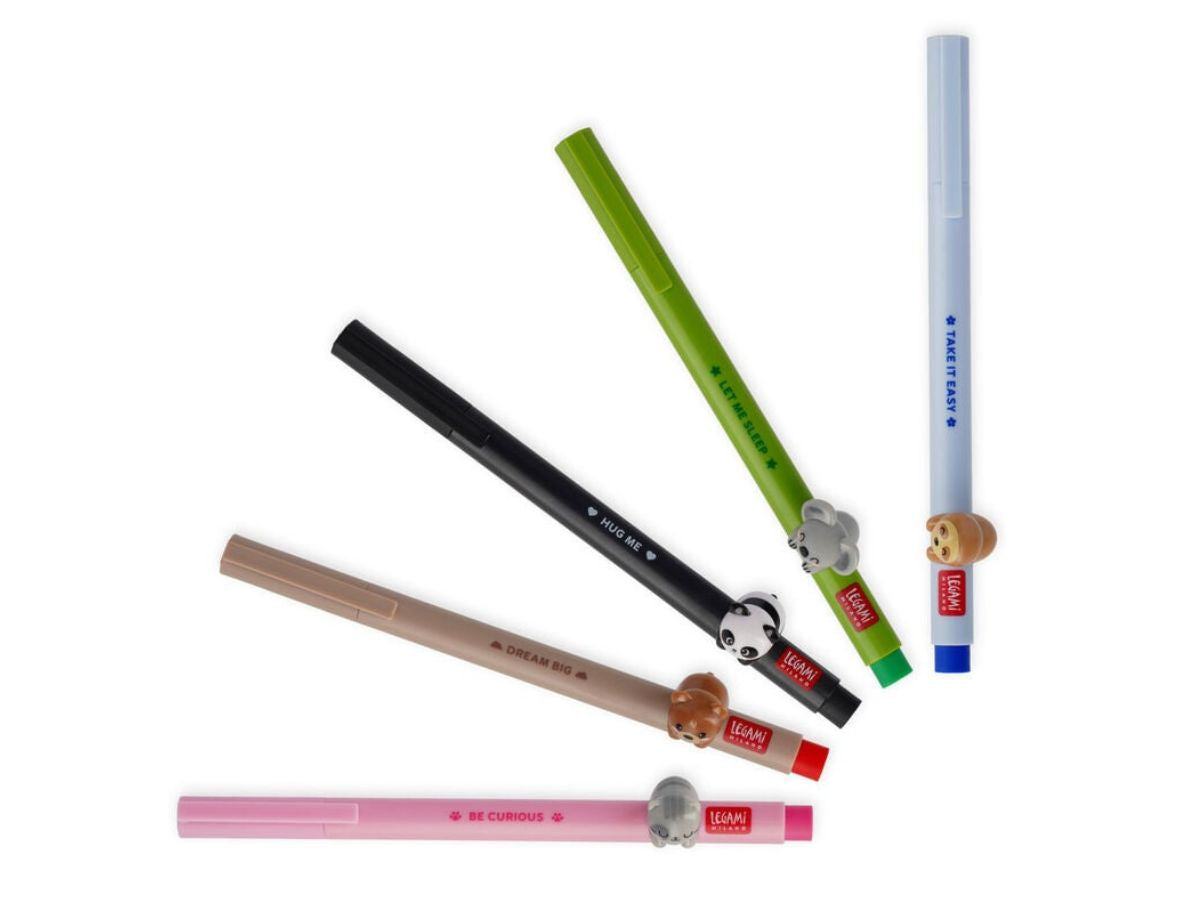 achat Stylo à Encre Gel Lovely Paresseux Friends - Legami