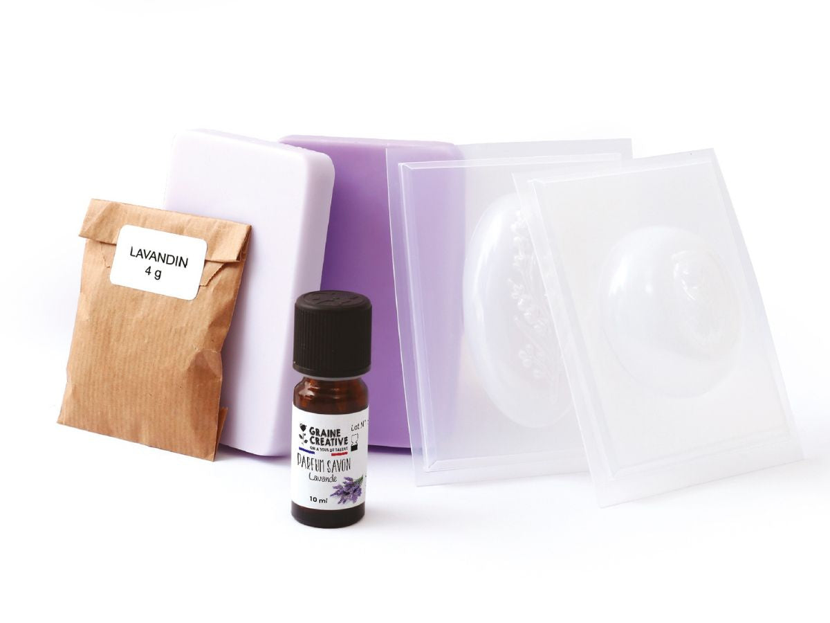 achat Kit DIY Savons Lavande