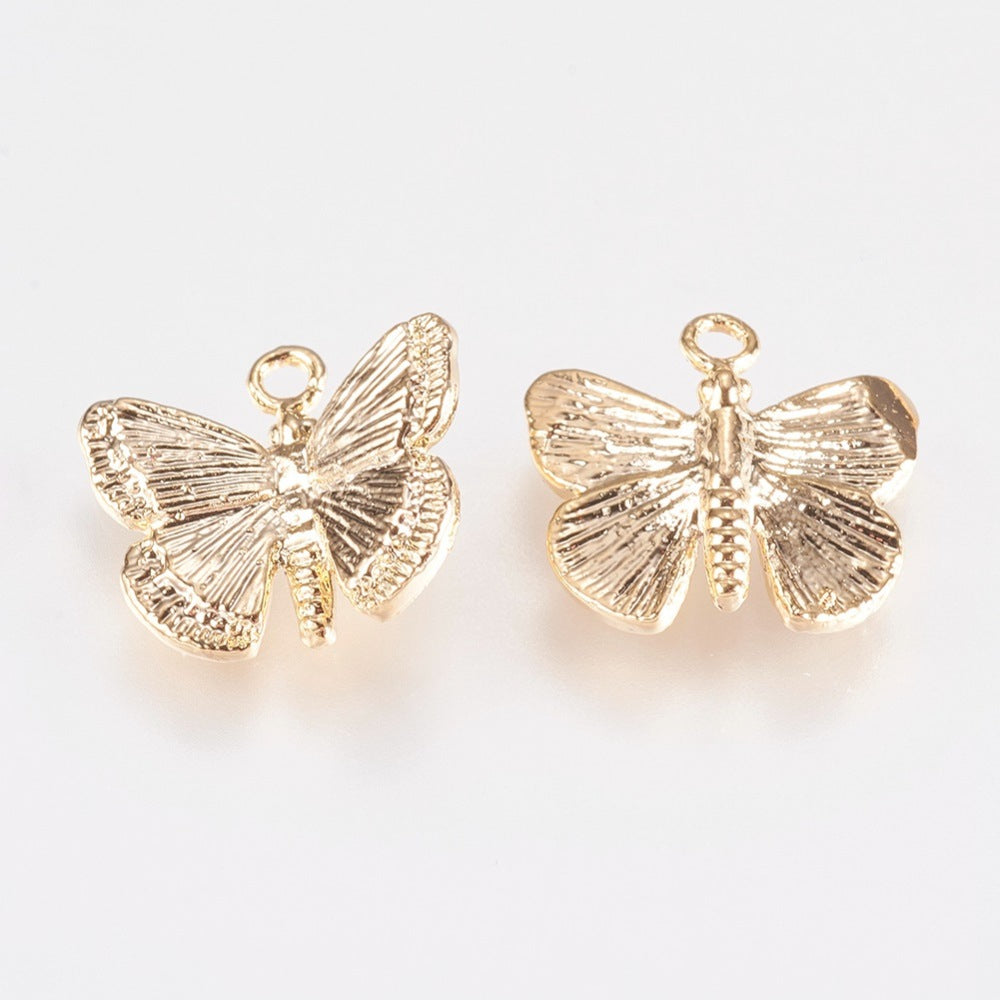 Achat Breloque papillon doré à l’or fin