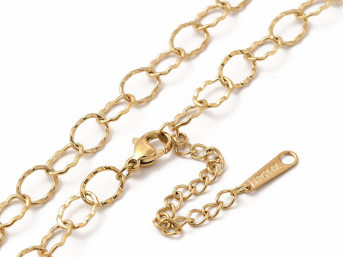 achat Collier doré à l’or fin à pendentif discret