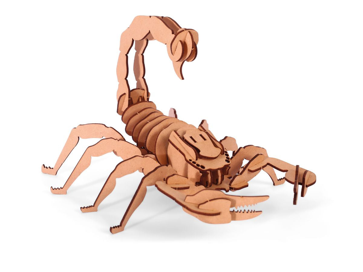 Achat Maquette en bois 3D - Scorpion