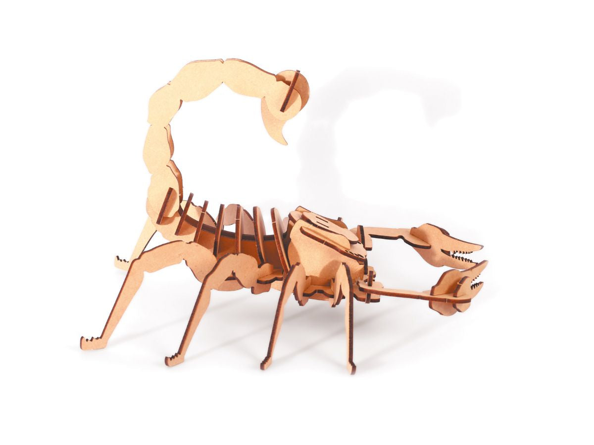 Maquette en bois 3D - Scorpion