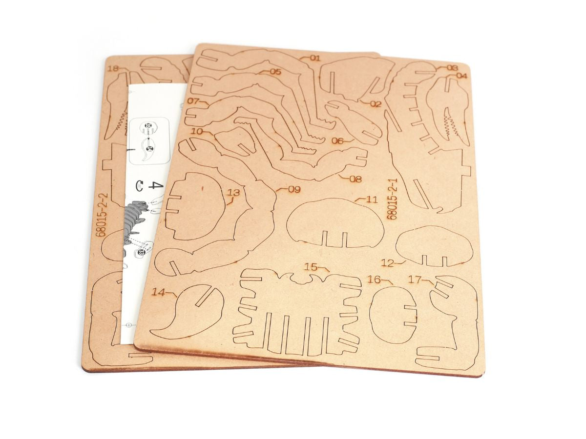 Maquette en bois 3D - Scorpion