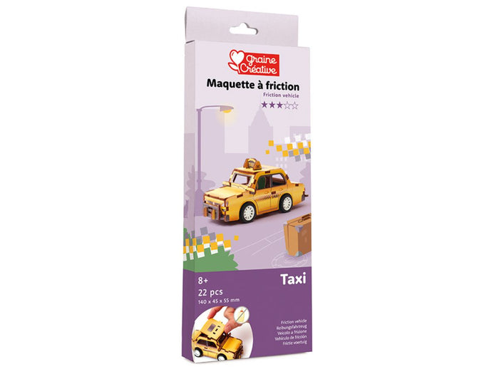 Achat Maquette 3D Bois - Taxi
