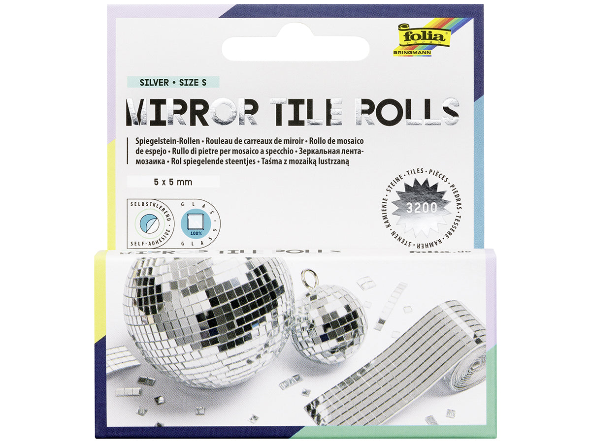 achat Rouleaux de mosaïque miroir taille S