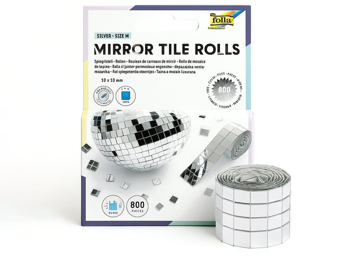 Achat Rouleaux de mosaïque miroir taille M