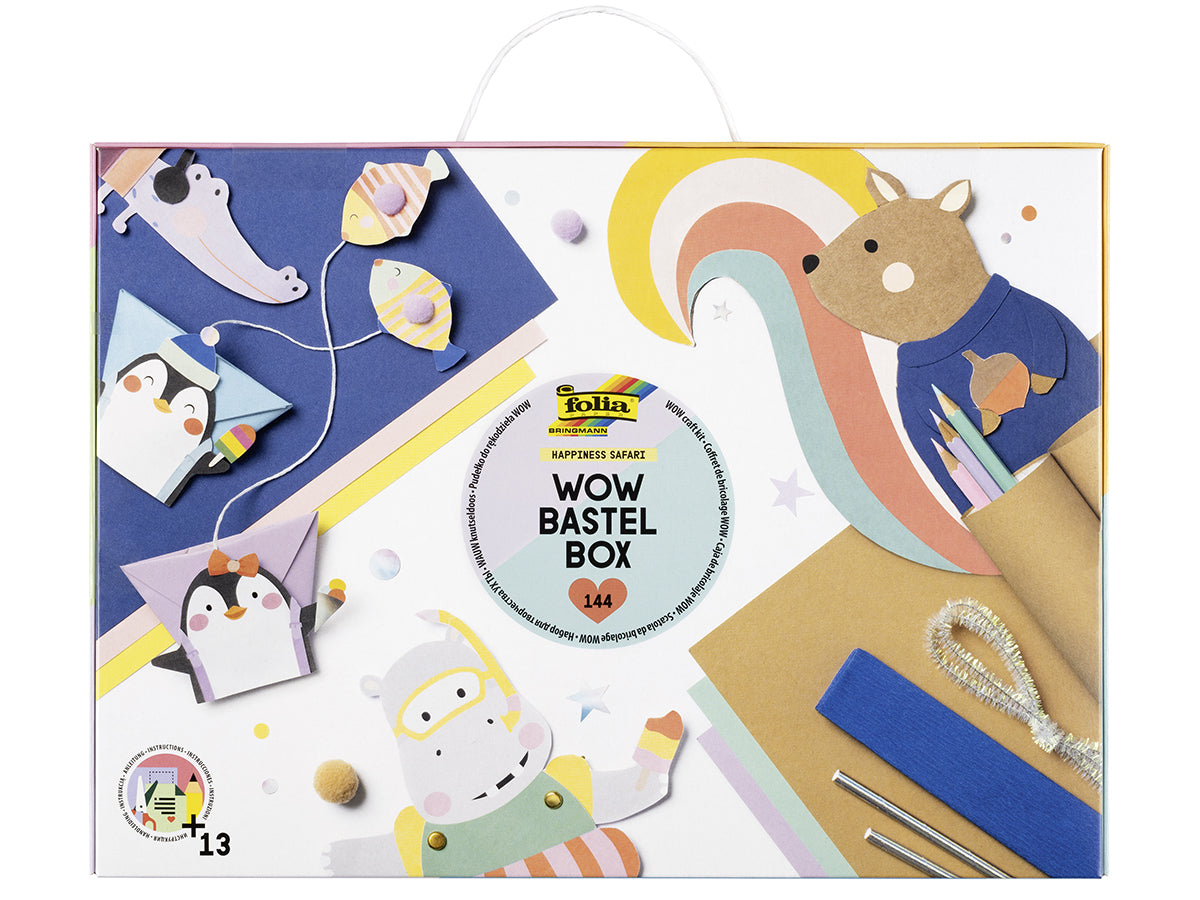 Achat Coffret de bricolage  Happiness Safari 144 pièces
