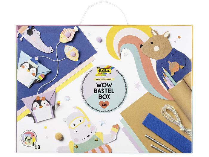 Achat Coffret de bricolage  Happiness Safari 144 pièces