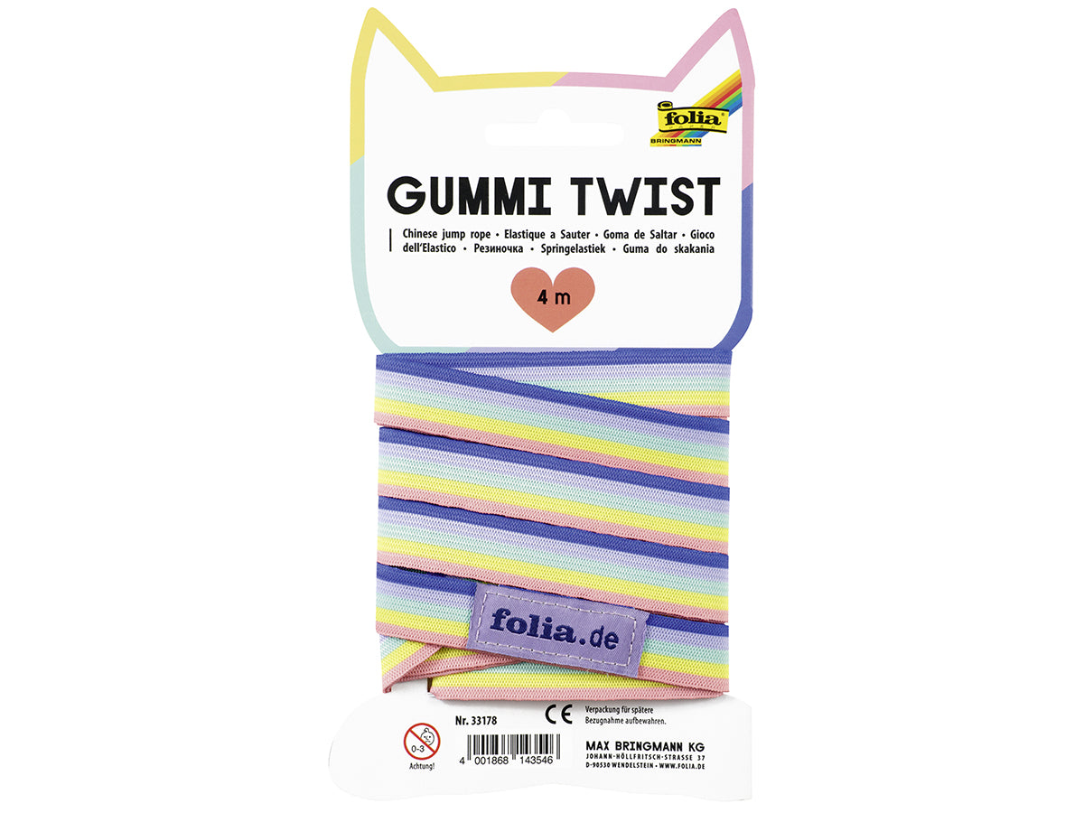 Achat Élastique à sauter  arc-en-ciel pour enfant 4m