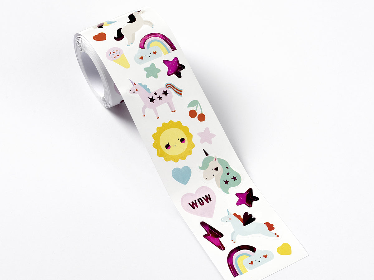 achat Rouleau de stickers Licorne 4m