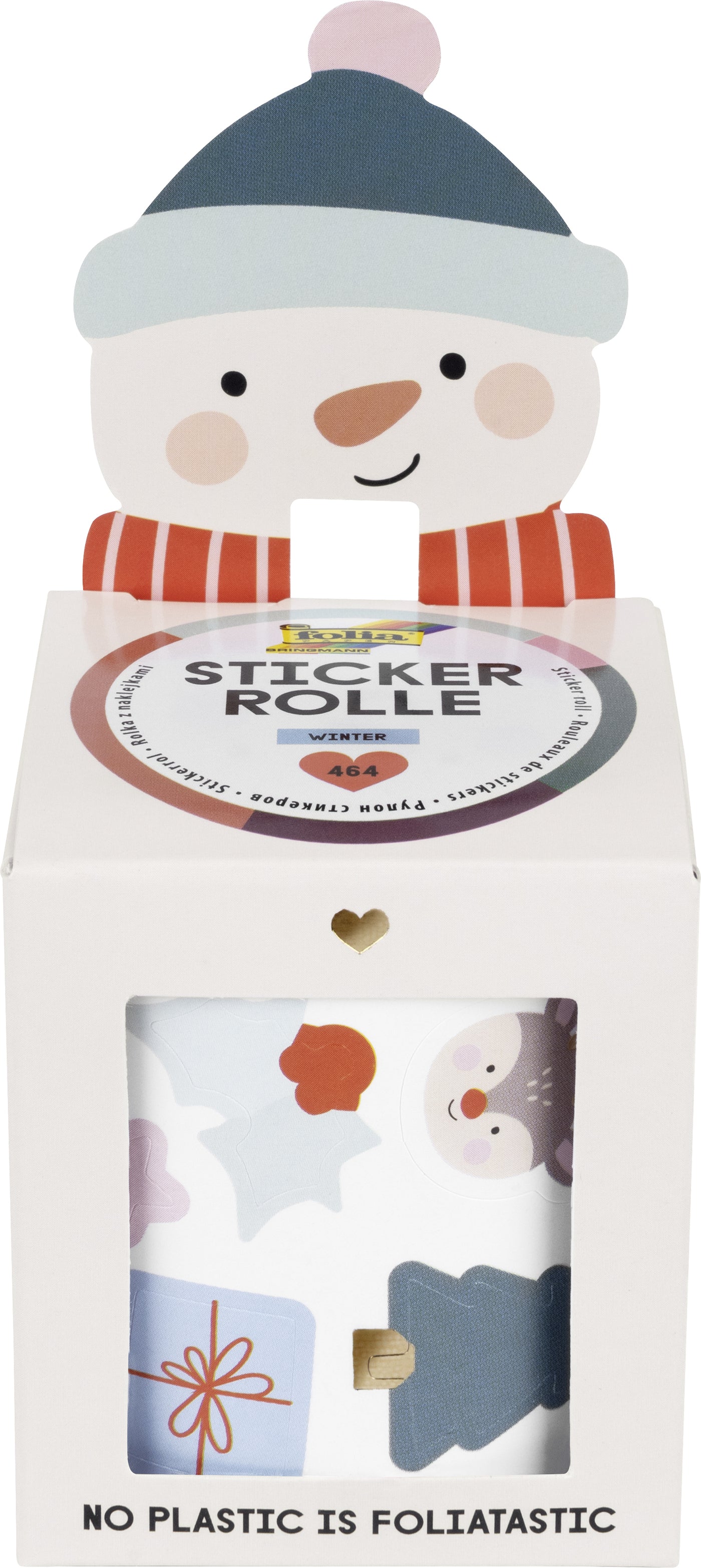 achat Sticker de noël hiver sur rouleau de 4 mètres