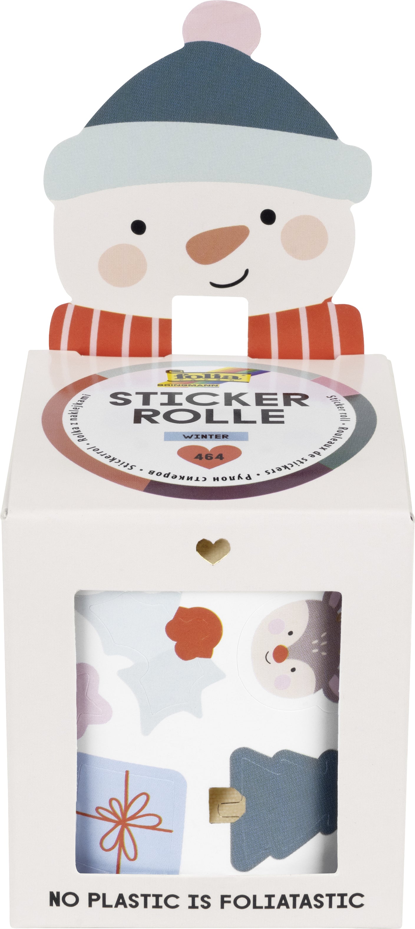 Achat Sticker de noël hiver sur rouleau de 4 mètres