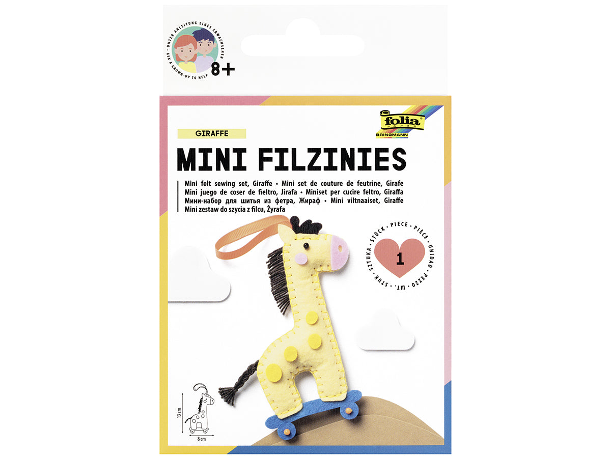 Achat Mini kit de couture de feutrine Filzinies - 13 pièces