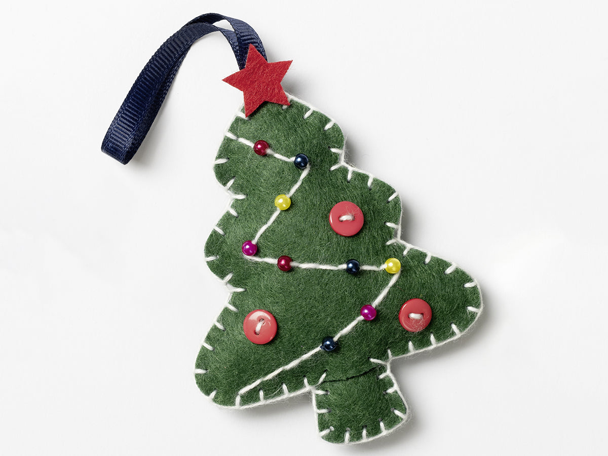 achat Mini kit de feutrine pour créer un sapin de Noël décoratif