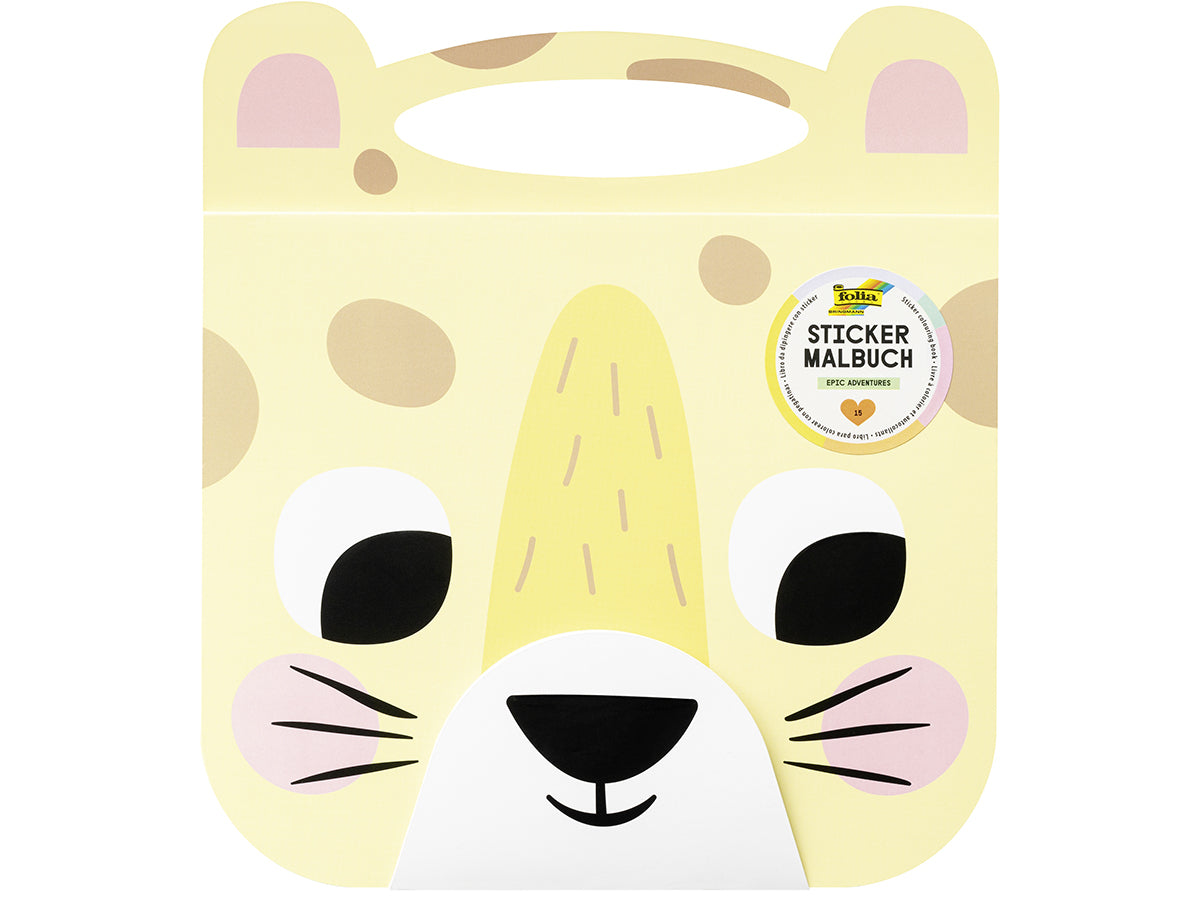 Achat Cahier de coloriage avec stickers - Epic adventures