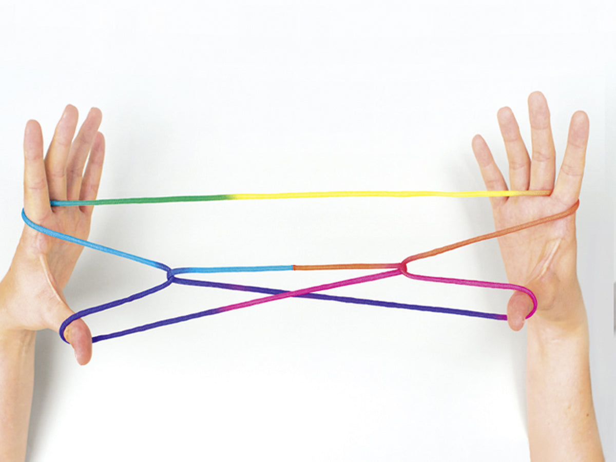 achat Jeu de ficelle Rainbow fingertwist 160 cm