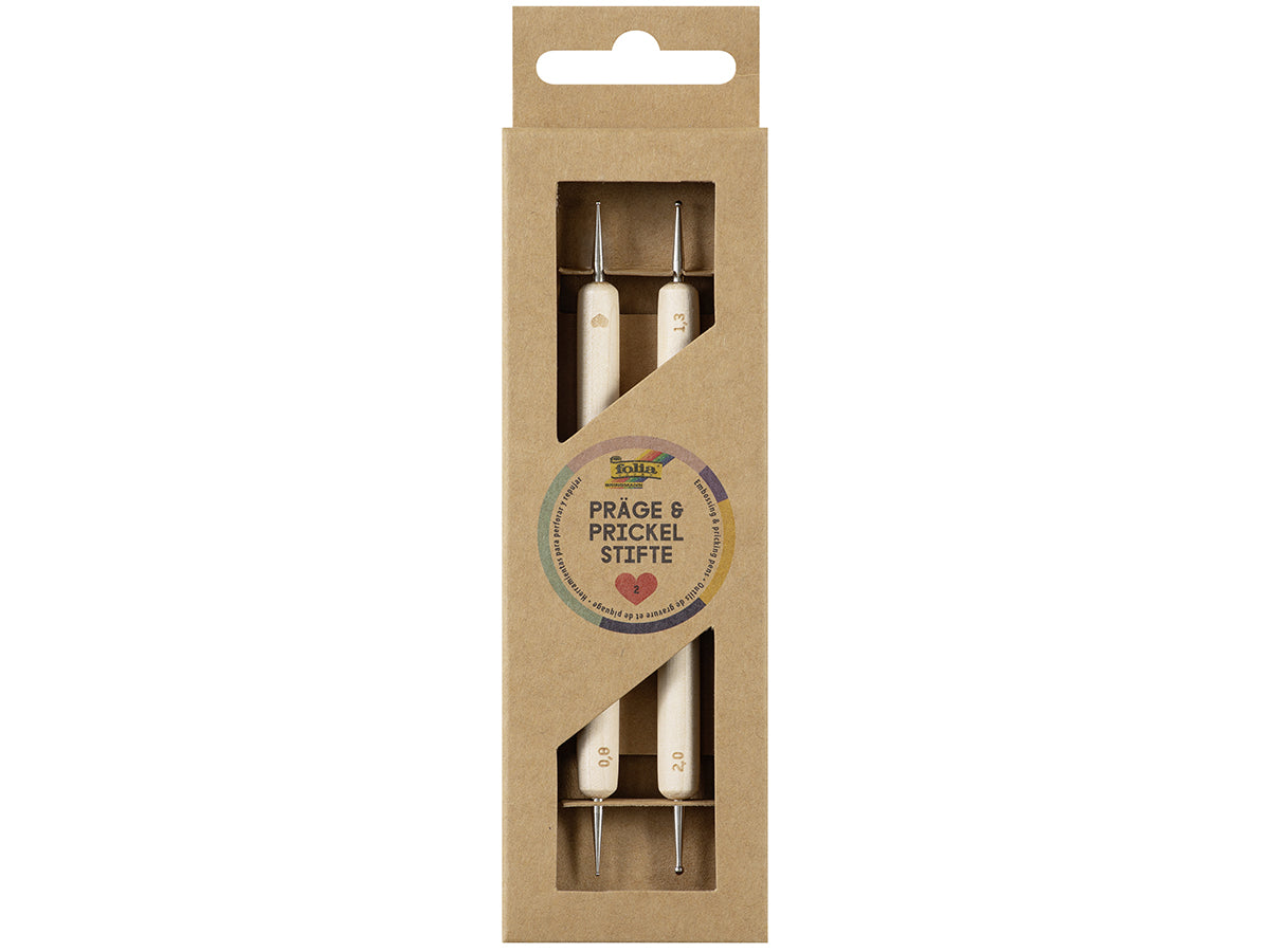 Achat Stylos à embosser et à piquer - Lot de 2