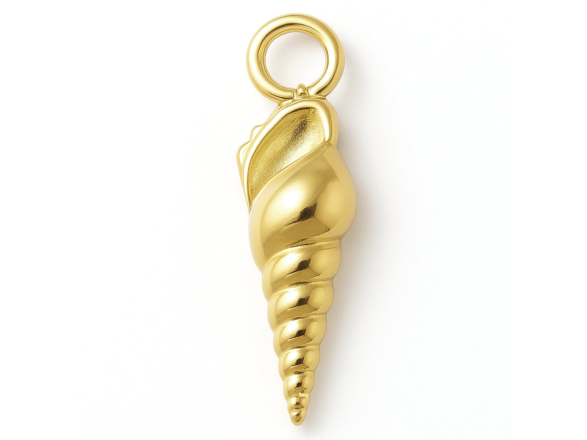 Achat Pendentif coquillage plaqué or 14 K en acier inoxydable 304