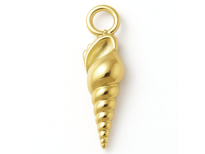 Achat Pendentif coquillage plaqué or 14 K en acier inoxydable 304