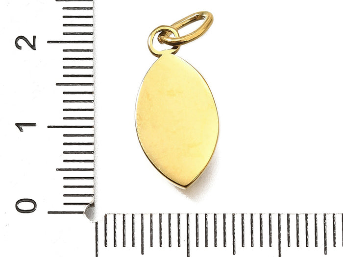 Achat Pendentif œil en acier inoxydable 304 doré à l’or fin