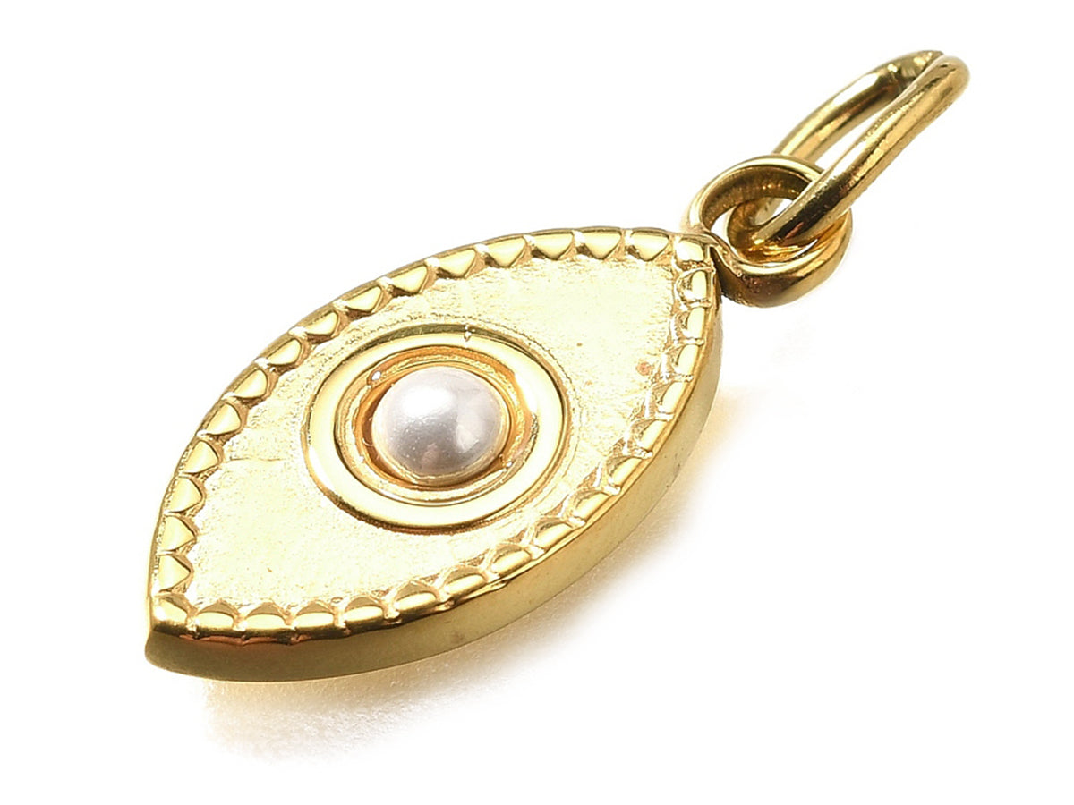 achat Pendentif œil en acier inoxydable 304 doré à l’or fin